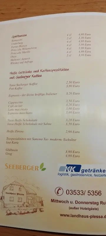 Menu_Landhaus Plessa_Plessa_image_1