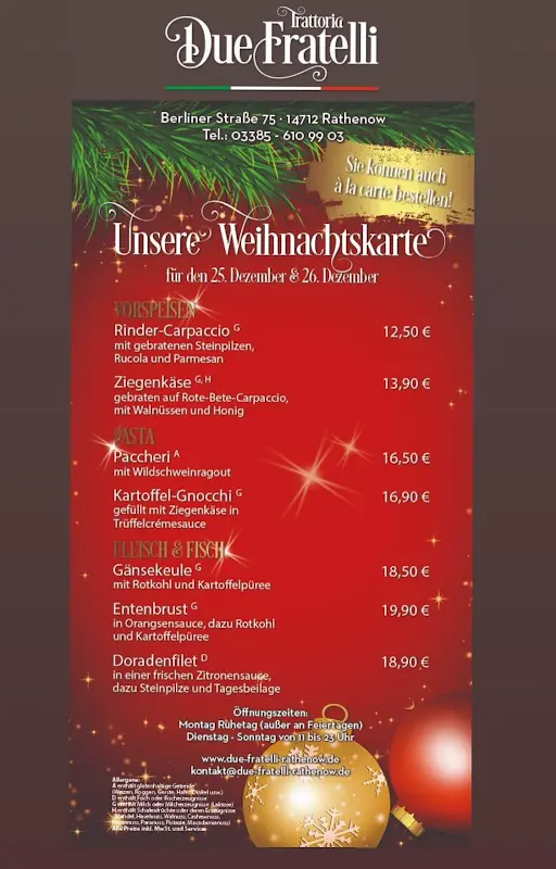 Menu_Trattoria Due Fratelli_Rathenow_image_1