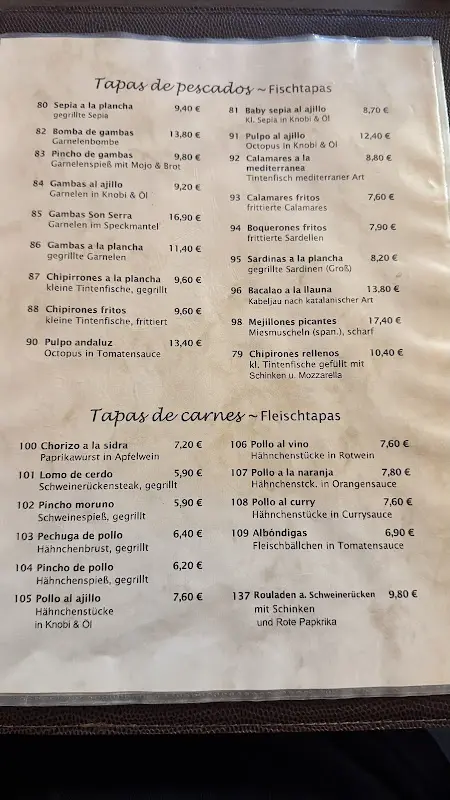 Menu_Tapas-Bar Plettenberg_Plettenberg_image_4