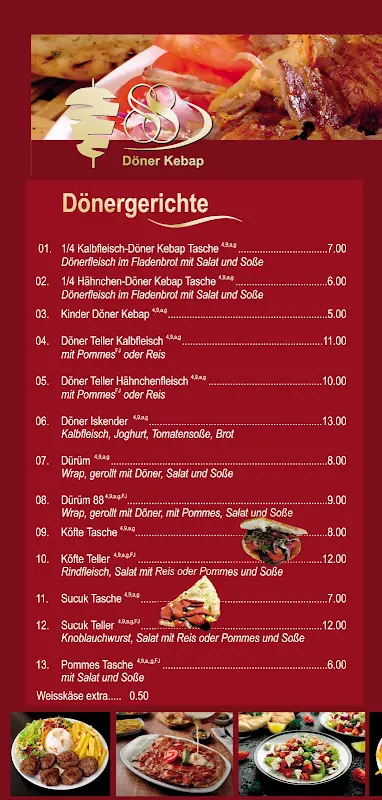 Menu_Döner Kebap 88_Plettenberg_image_3