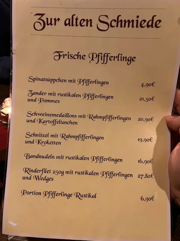 Menu_Zur Alten Schmiede_Rathenow_image_2