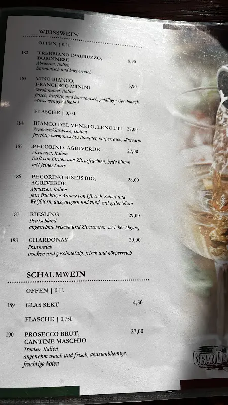 Menu_Restaurant Grand Italia Fürstenwalde_Fürstenwalde/Spree_image_2