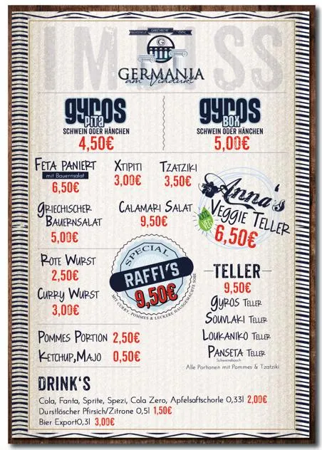 Menu_Restaurant Germania am Viadukt_Bietigheim-Bissingen_immagine_1