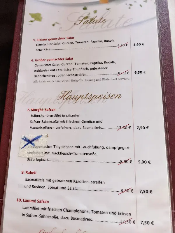 Menu_Restaurant Laila_Potsdam_image_1