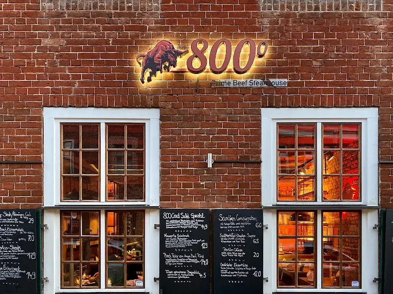 800 Grad Prime Beef Steakhouse restaurant in Potsdam
