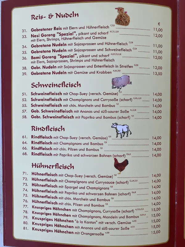Menu_China-Restaurant Asia Garten_Petershagen_immagine_4