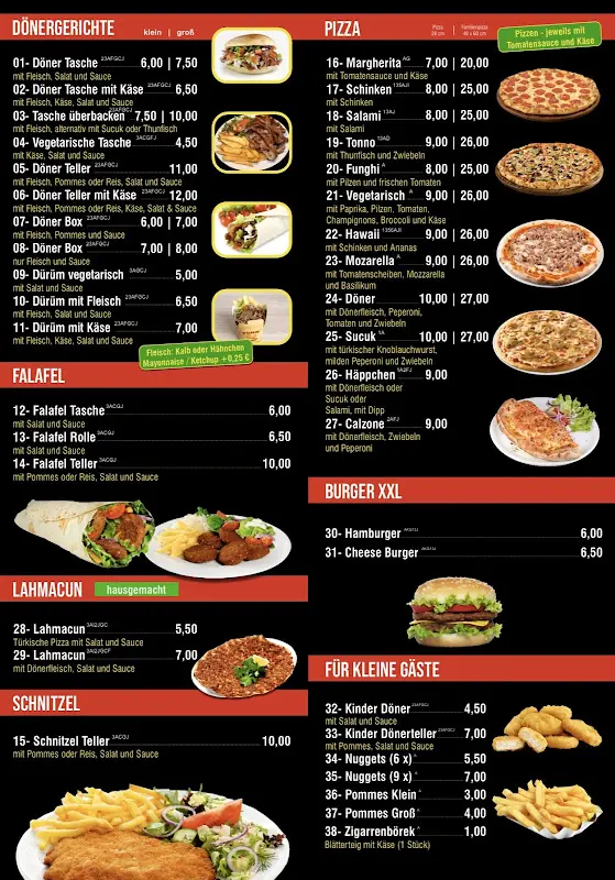 Menu_Döner Stube Lahde_Petershagen_immagine_2