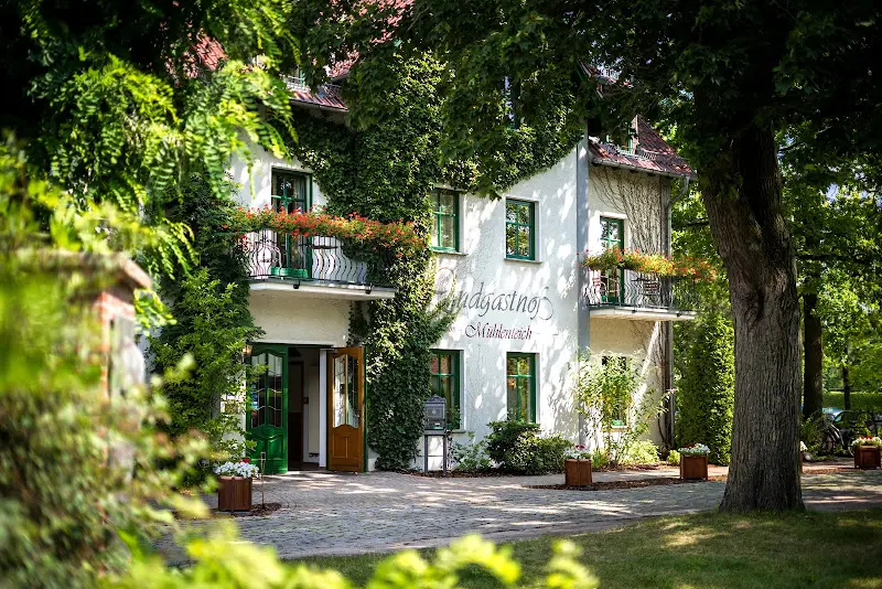 Landgasthof zum Mühlenteich ristorante a Petershagen/Eggersdorf
