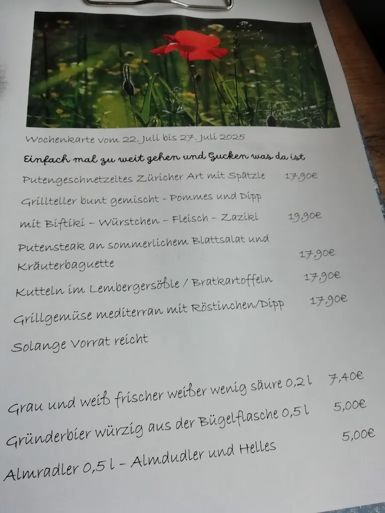 Menu_Restaurant in der Rommelmühle mit Biergarten_Bietigheim-Bissingen_image_1