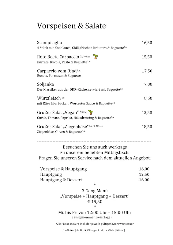 Menu_Restaurant Madel`s_Petershagen/Eggersdorf_immagine_1