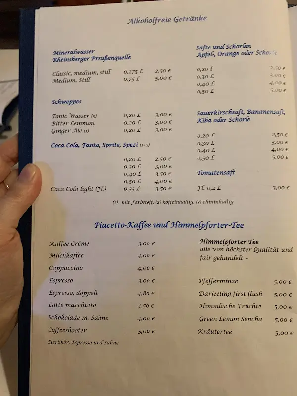 Menu_Restaurant Zum alten Fritz_Rheinsberg_image_1