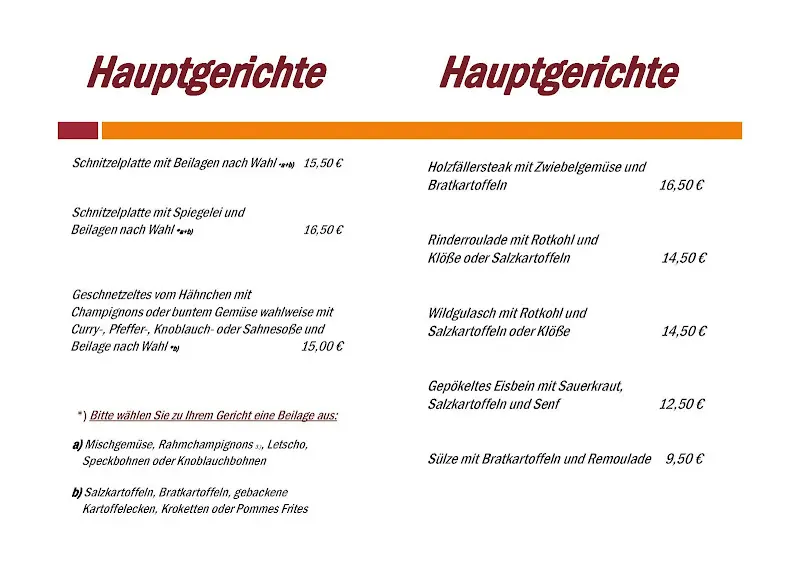 Menu_Gaststätte am See_Rheinsberg_immagine_2