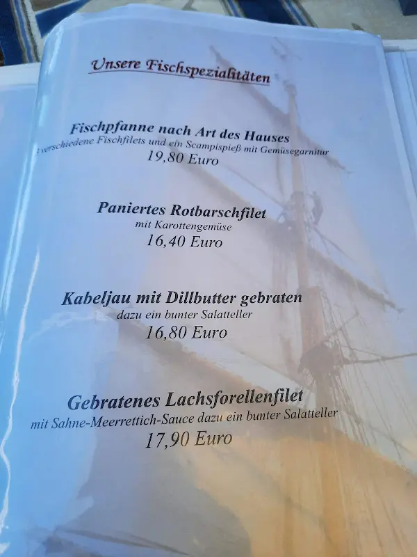 Menu_Hafenrestaurant, Bootsvermietung_Rietz_immagine_4