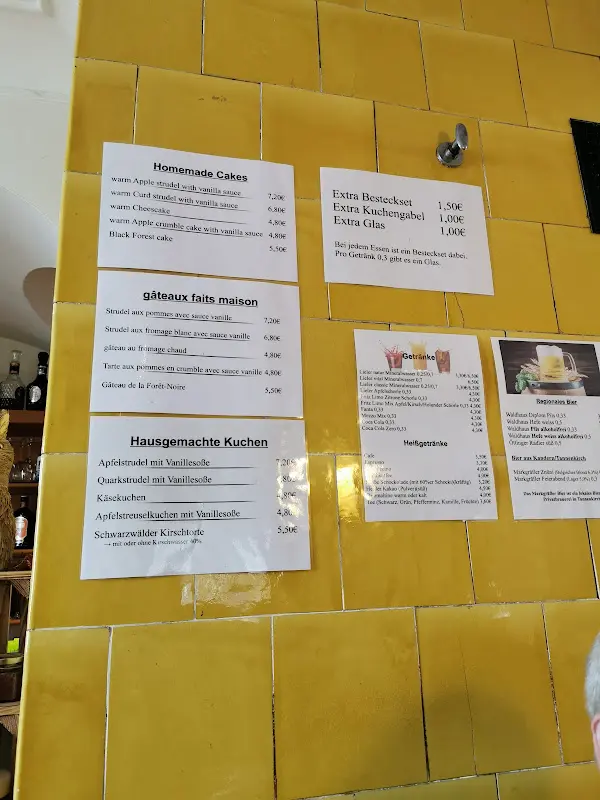 Menu_Restaurant Stübli auf Schloss Bürgeln_Schliengen_immagine_1