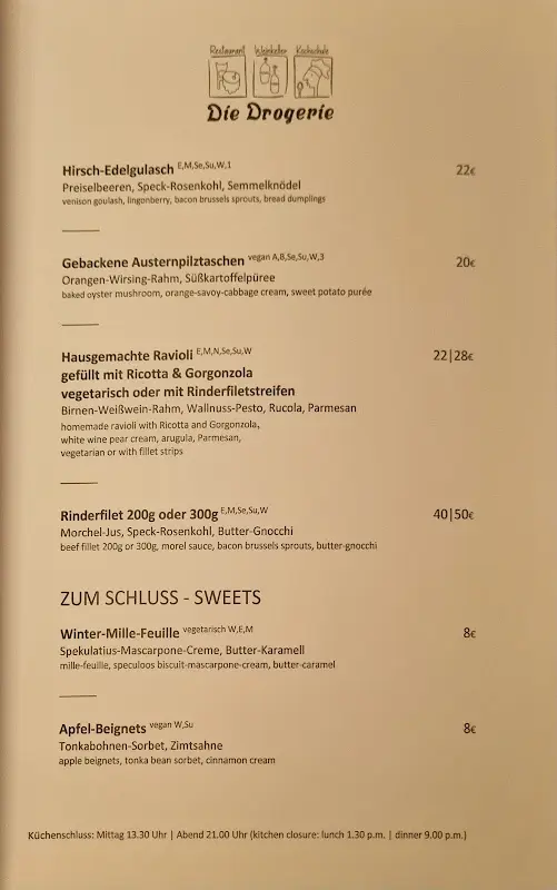 Menu_Restaurant Die Drogerie Senftenberg_Senftenberg_image_3