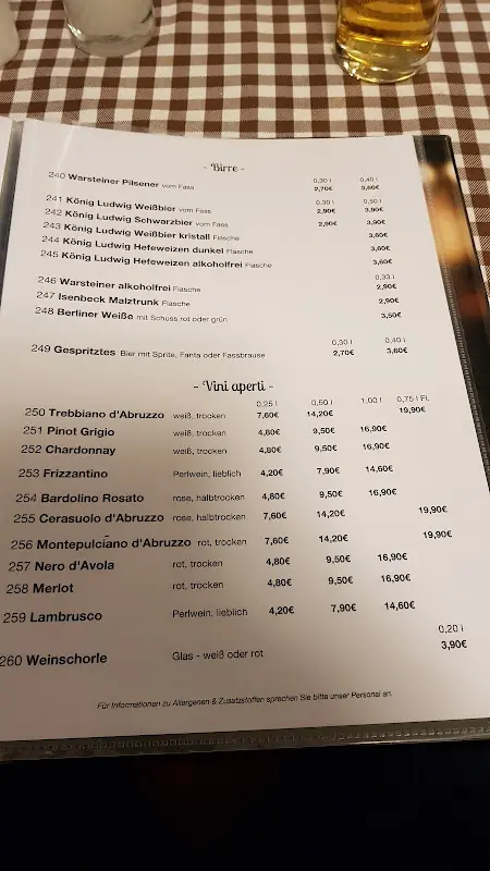 Menu_Ristorante Pizzeria 