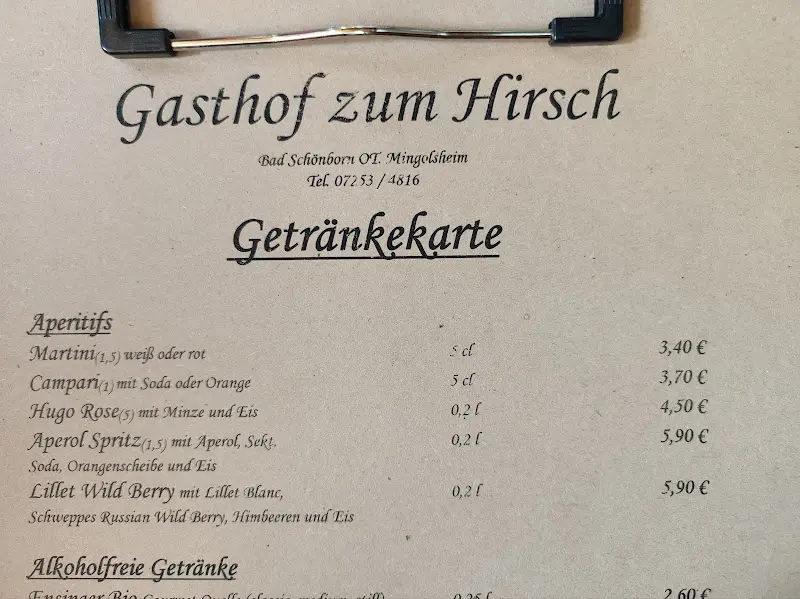 Menu_Gasthof zum Hirsch_Schönborn_immagine_3
