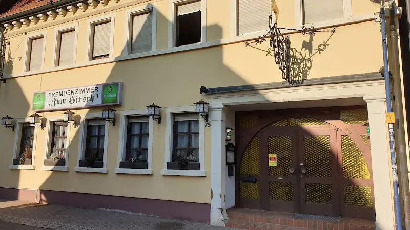 Gasthof zum Hirsch restaurant in Schönborn