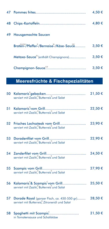 Menu_Restaurant El Greco_Schönborn_image_3