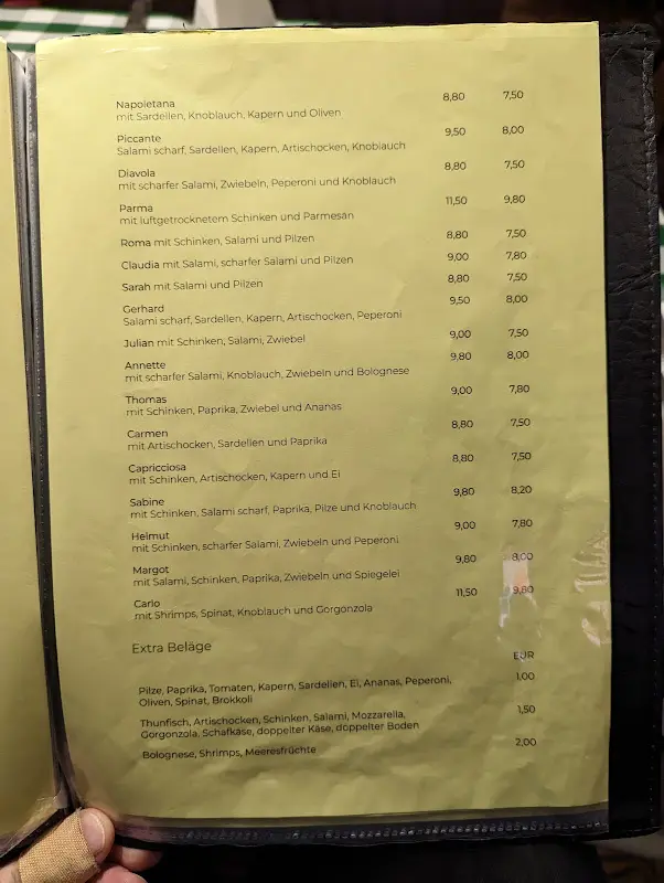 Menu_Trattoria Romana_Schönborn_immagine_3