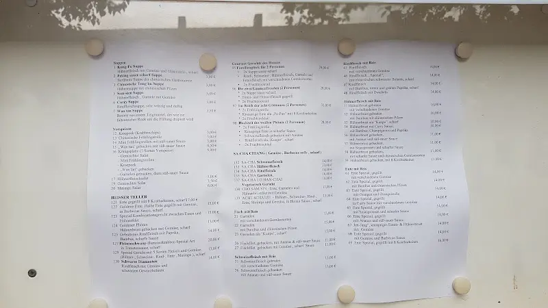 Menu_China - Restaurant - Chinatown_Schwarzheide_immagine_1