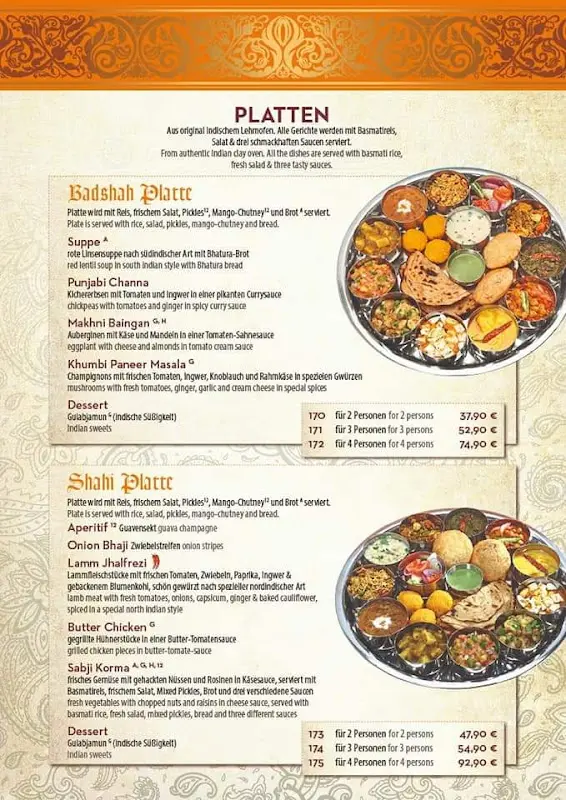 Menu_Badshahs Indisches Restaurant Schöneiche bei Berlin_Berlin_image_4