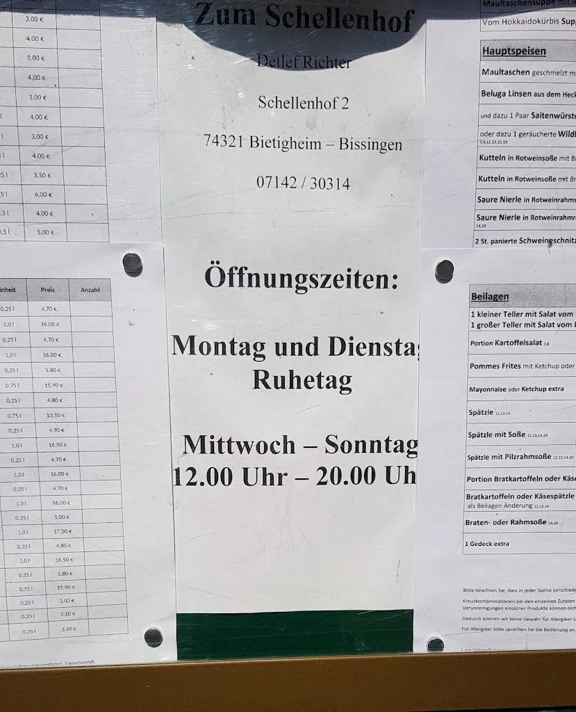 Menu_Zum Schellenhof_Bietigheim-Bissingen_image_1