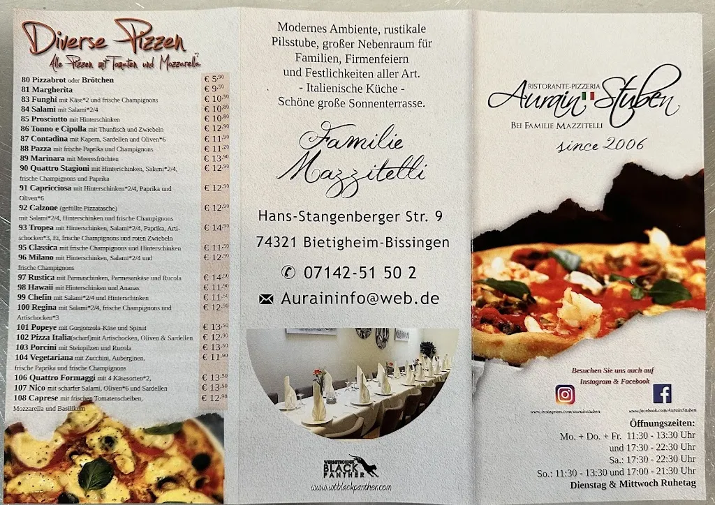 Menu_Aurainstuben Familie Mazzitelli_Bietigheim-Bissingen_image_1