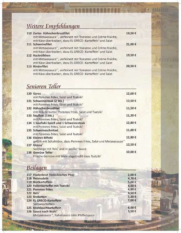 Menu_Restaurante El Greco_Schwedt/Oder_image_3