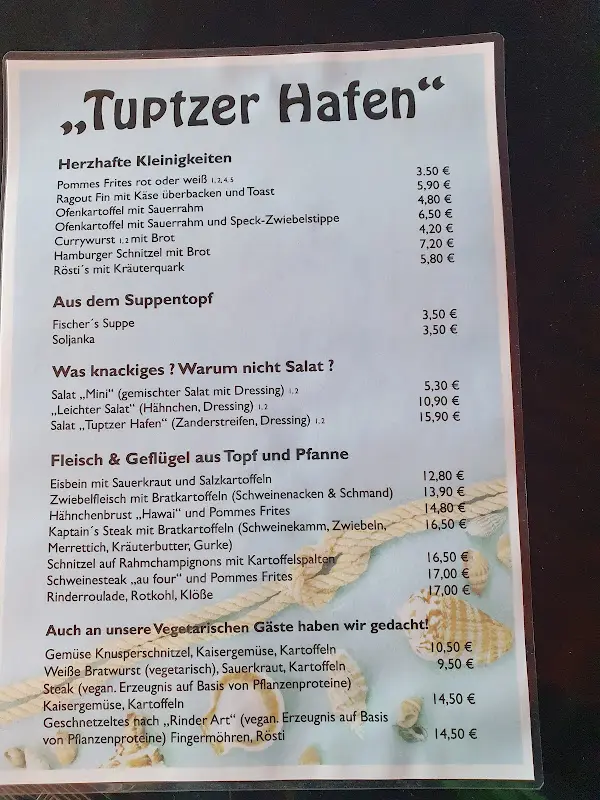 Menü_Gasthaus Tuptzer Hafen Brauer_Teupitz_Bild_1