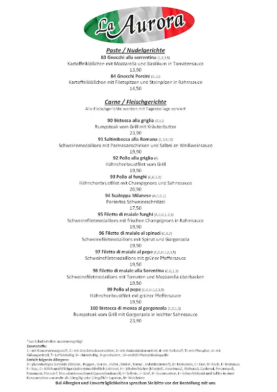 Menu_La Aurora_Treuenbrietzen_image_2