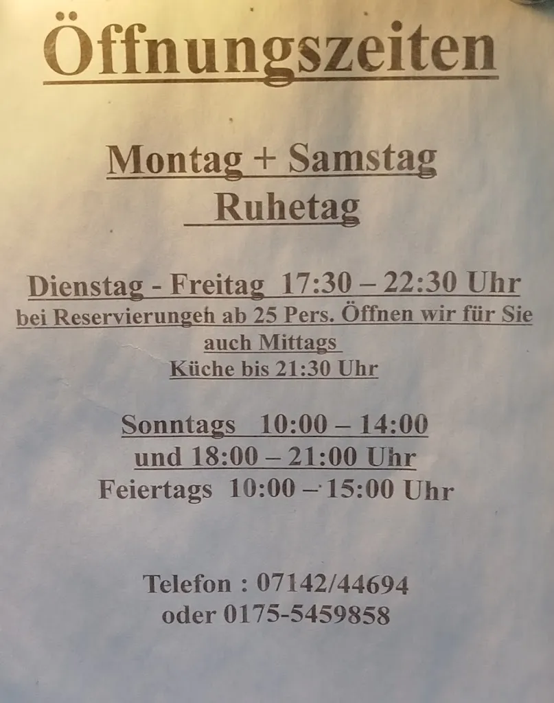 Arakes s_Vereinsgaststätte - TVM_Bietigheim-Bissingen_recensione