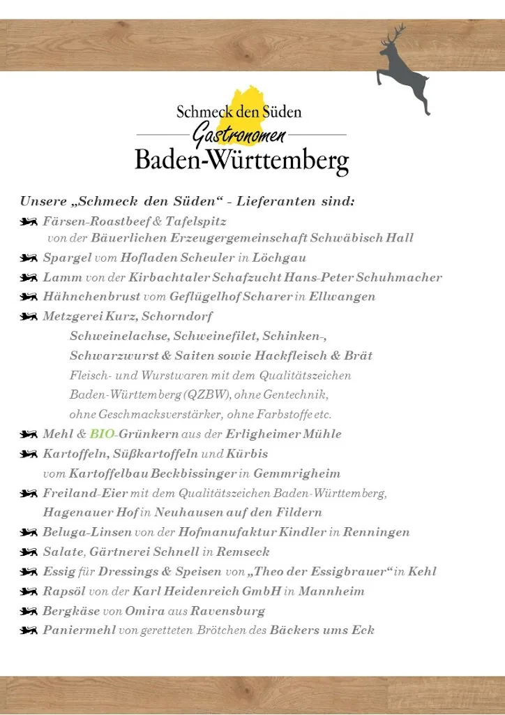 Menu_Restaurant Hirsch in Besigheim_Besigheim_image_1