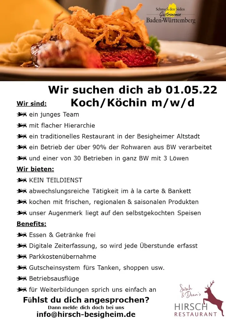 Menu_Restaurant Hirsch in Besigheim_Besigheim_image_4
