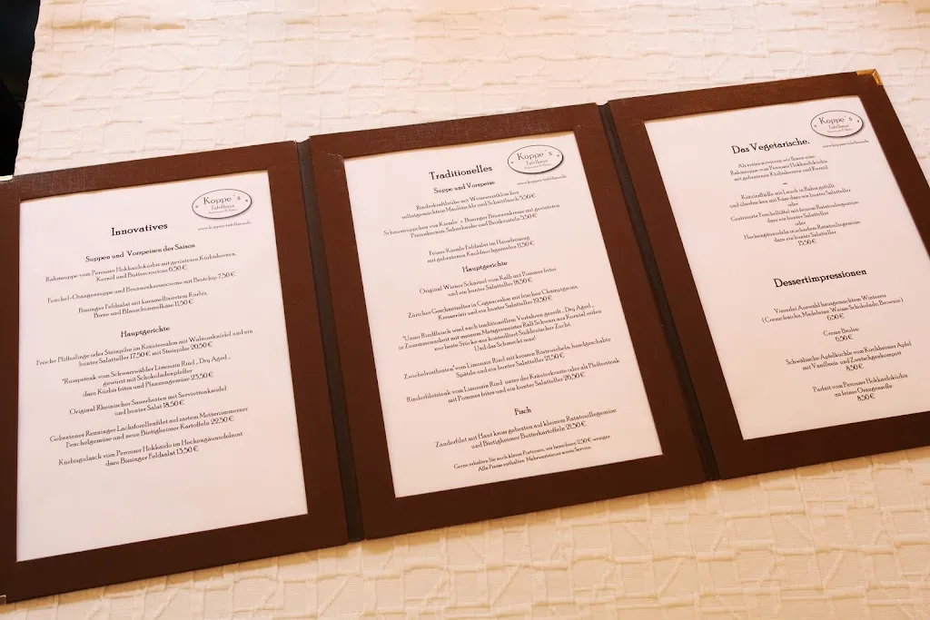 Menu_Koppes Tafelhaus - Restaurant_Bietigheim-Bissingen_image_1