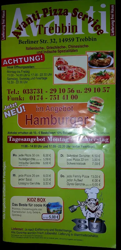 Menu_Avanti Pizza Service_Trebbin_image_1