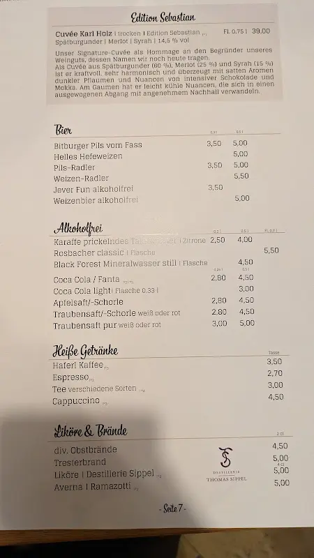 Menü_Holz-Weisbrodt Restaurant Stammhaus_Berg_Bild_1