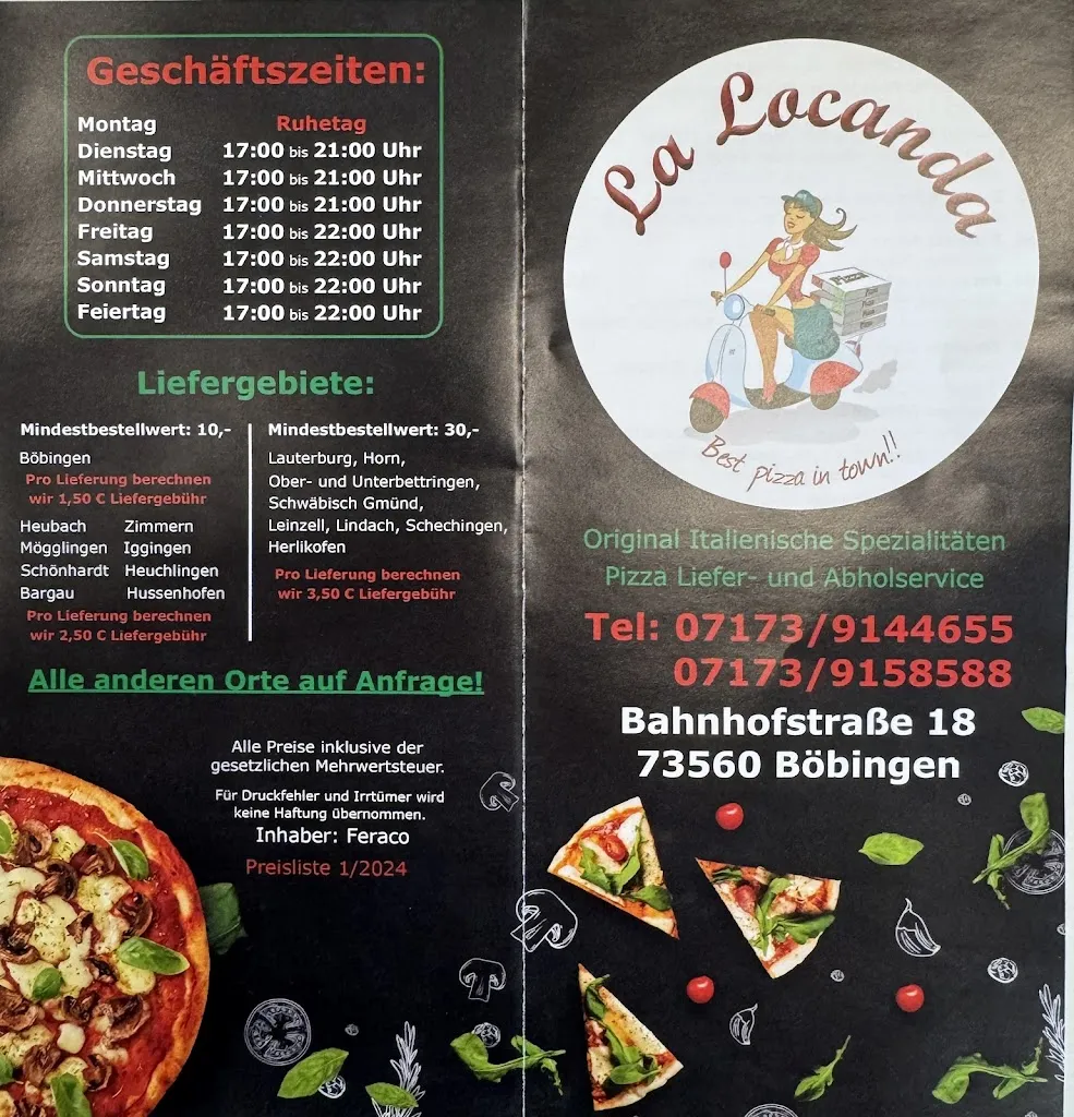 Menu_La Locanda - Original Italienische Spezialitäten_Rems_image_4