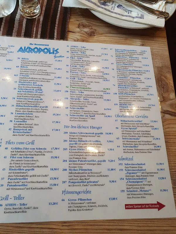 Menu_Restaurant Akropolis_Zeuthen_immagine_2
