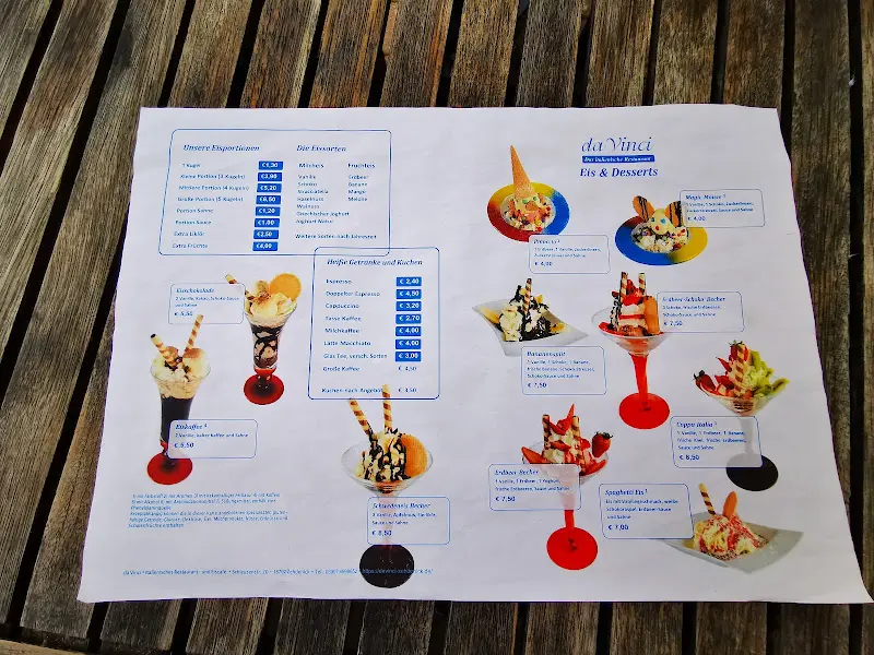 Menu_Restaurant &Cafe da Vinci Zehdenick_Zehdenick_immagine_4