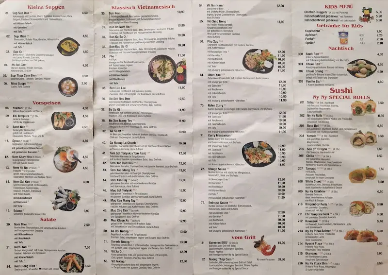 Menu_Asia Sushi Restaurant NyNy_Zehdenick_image_1
