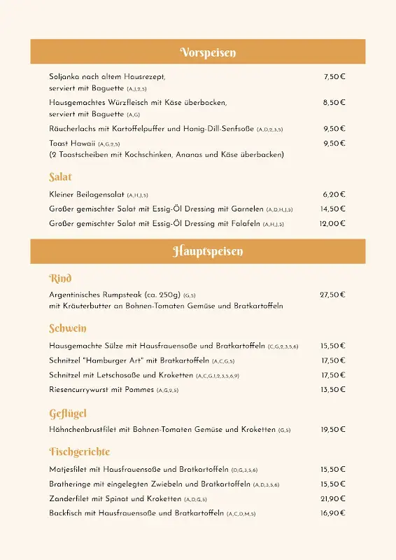 Menu_Gaststätte Am Hafen_Wittenberge_immagine_3