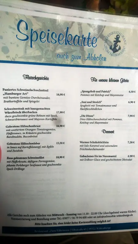 Menu_Restaurant Zum Fährmann_Wittenberge_image_3