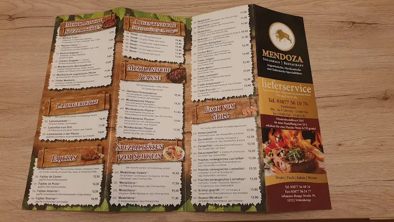 Menu_Steakhaus Mendoza_Wittenberge_immagine_2