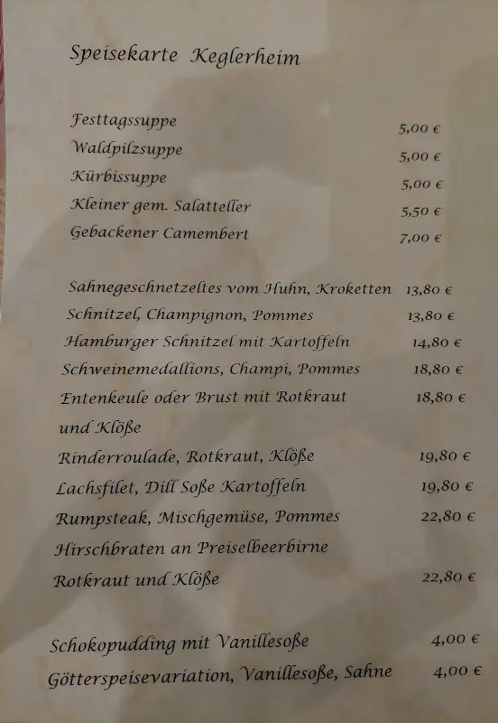 Menu_Gaststätte-Pension Keglerheim_Zossen_image_1