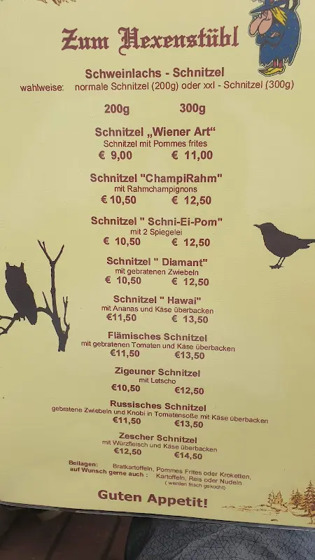 Menu_Zum Hexenstübl - Carsten Voltz_Zossen_immagine_1