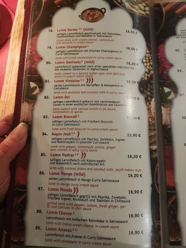 Menu_Indisches Restaurant Sagar_Zossen_image_2