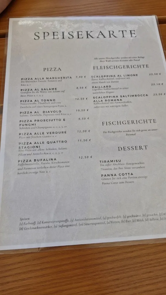 Menu_Ristorante Uccello_Aidlingen_image_1