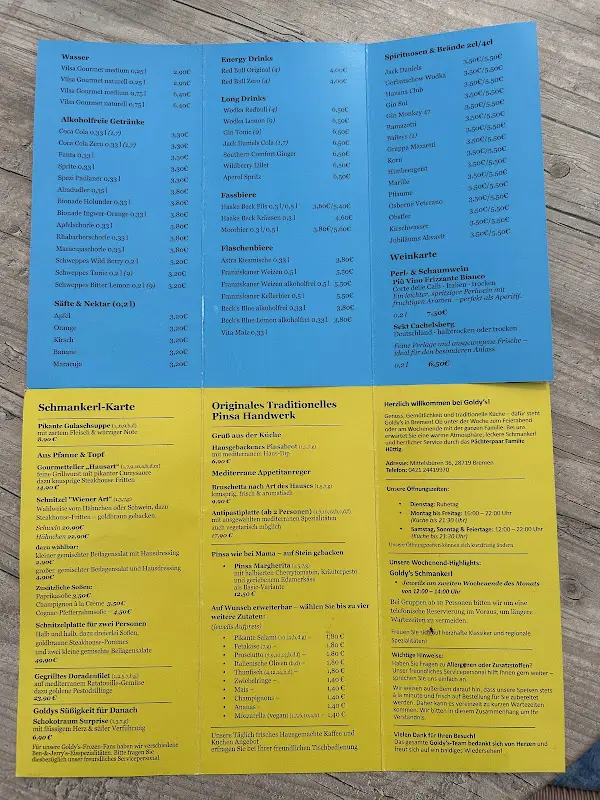 Menu_Goldy's Schmankerl Huus_Bremen_image_3