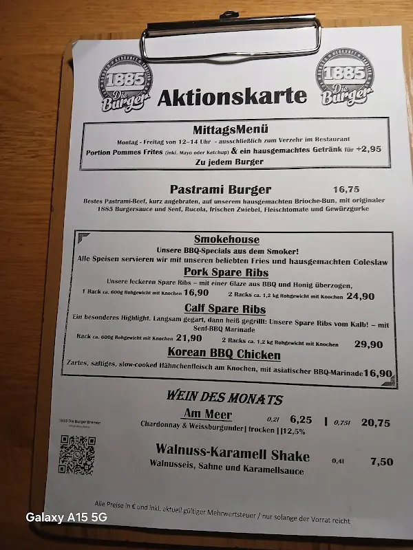 Menu_1885 Die Burger Bremen_Bremen_image_1